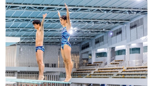 跳水小將 從澳門躍登世界舞台