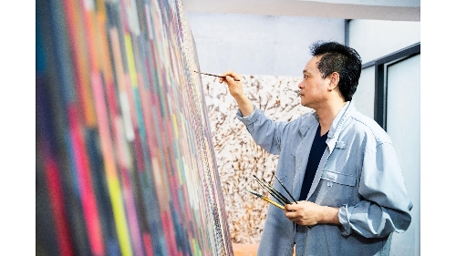 画出中华民族的拼搏精神 顾跃《拼搏——起航》入选国家艺术基金